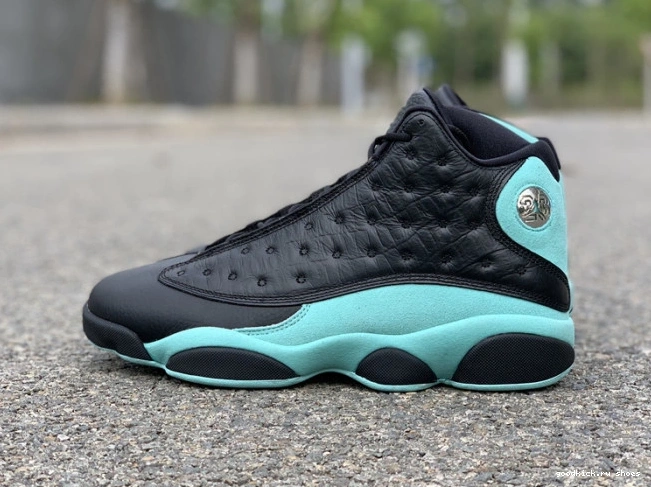 Cheap Island Retro 13 Black Air Jordan Green 414571-030 0722